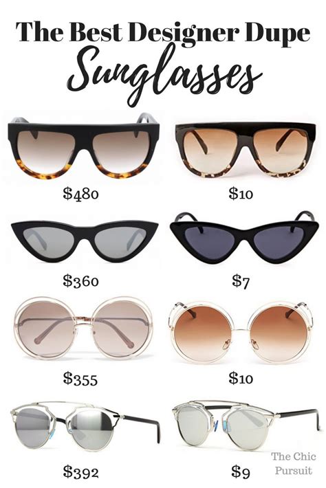 dior black frames dupe round|Designer Sunglasses for Women .